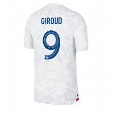 France Olivier Giroud #9 Away Stadium Replica Jersey World Cup 2022 Short Sleeves