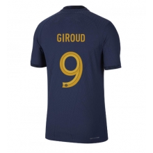 France Olivier Giroud #9 Home Stadium Replica Jersey World Cup 2022 Short Sleeves