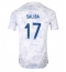 France William Saliba #17 Away Stadium Replica Jersey World Cup 2022 Short Sleeves