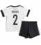 Germany Antonio Rudiger #2 Home Stadium Replica Jersey Kids World Cup 2022 Short Sleeves (+ pants)