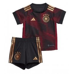 Germany Away Stadium Replica Jersey Kids World Cup 2022 Short Sleeves (+ pants)