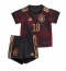 Germany Jonas Hofmann #18 Away Stadium Replica Jersey Kids World Cup 2022 Short Sleeves (+ pants)