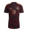 Germany Jonas Hofmann #18 Away Stadium Replica Jersey World Cup 2022 Short Sleeves