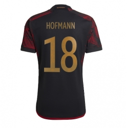 Germany Jonas Hofmann #18 Away Stadium Replica Jersey World Cup 2022 Short Sleeves