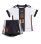 Germany Jonas Hofmann #18 Home Stadium Replica Jersey Kids World Cup 2022 Short Sleeves (+ pants)