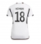 Germany Jonas Hofmann #18 Home Stadium Replica Jersey Women World Cup 2022 Short Sleeves