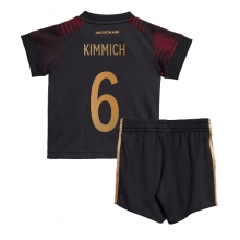 Germany Joshua Kimmich #6 Away Stadium Replica Jersey Kids World Cup 2022 Short Sleeves (+ pants)