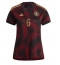 Germany Joshua Kimmich #6 Away Stadium Replica Jersey Women World Cup 2022 Short Sleeves