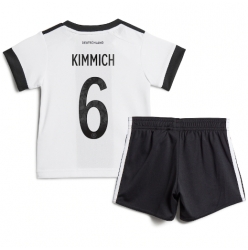 Germany Joshua Kimmich #6 Home Stadium Replica Jersey Kids World Cup 2022 Short Sleeves (+ pants)