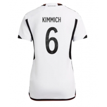 Germany Joshua Kimmich #6 Home Stadium Replica Jersey Women World Cup 2022 Short Sleeves