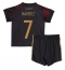 Germany Kai Havertz #7 Away Stadium Replica Jersey Kids World Cup 2022 Short Sleeves (+ pants)