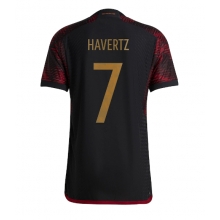 Germany Kai Havertz #7 Away Stadium Replica Jersey World Cup 2022 Short Sleeves