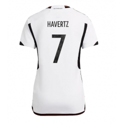 Germany Kai Havertz #7 Home Stadium Replica Jersey Women World Cup 2022 Short Sleeves