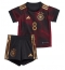 Germany Leon Goretzka #8 Away Stadium Replica Jersey Kids World Cup 2022 Short Sleeves (+ pants)