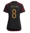 Germany Leon Goretzka #8 Away Stadium Replica Jersey Women World Cup 2022 Short Sleeves