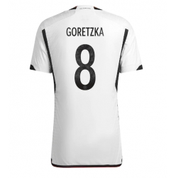 Germany Leon Goretzka #8 Home Stadium Replica Jersey World Cup 2022 Short Sleeves