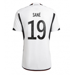 Germany Leroy Sane #19 Home Stadium Replica Jersey World Cup 2022 Short Sleeves