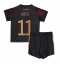 Germany Mario Gotze #11 Away Stadium Replica Jersey Kids World Cup 2022 Short Sleeves (+ pants)