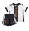 Germany Mario Gotze #11 Home Stadium Replica Jersey Kids World Cup 2022 Short Sleeves (+ pants)