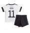 Germany Mario Gotze #11 Home Stadium Replica Jersey Kids World Cup 2022 Short Sleeves (+ pants)