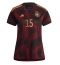 Germany Niklas Sule #15 Away Stadium Replica Jersey Women World Cup 2022 Short Sleeves