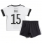 Germany Niklas Sule #15 Home Stadium Replica Jersey Kids World Cup 2022 Short Sleeves (+ pants)