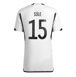 Germany Niklas Sule #15 Home Stadium Replica Jersey World Cup 2022 Short Sleeves