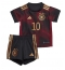 Germany Serge Gnabry #10 Away Stadium Replica Jersey Kids World Cup 2022 Short Sleeves (+ pants)