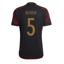 Germany Thilo Kehrer #5 Away Stadium Replica Jersey World Cup 2022 Short Sleeves