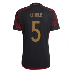 Germany Thilo Kehrer #5 Away Stadium Replica Jersey World Cup 2022 Short Sleeves