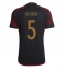 Germany Thilo Kehrer #5 Away Stadium Replica Jersey World Cup 2022 Short Sleeves