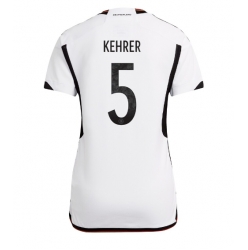 Germany Thilo Kehrer #5 Home Stadium Replica Jersey Women World Cup 2022 Short Sleeves