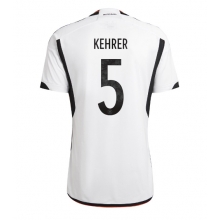 Germany Thilo Kehrer #5 Home Stadium Replica Jersey World Cup 2022 Short Sleeves