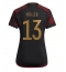 Germany Thomas Muller #13 Away Stadium Replica Jersey Women World Cup 2022 Short Sleeves