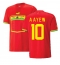 Ghana Andre Ayew #10 Away Stadium Replica Jersey World Cup 2022 Short Sleeves