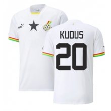 Ghana Mohammed Kudus #20 Home Stadium Replica Jersey World Cup 2022 Short Sleeves