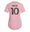 Inter Miami Lionel Messi #10 Home Stadium Replica Jersey Women 2023-24 Short Sleeves