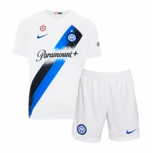 Inter Milan Away Stadium Replica Jersey Kids 2023-24 Short Sleeves (+ pants)