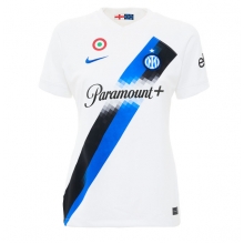 Inter Milan Away Stadium Replica Jersey Women 2023-24 Short Sleeves