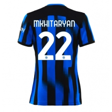 Inter Milan Henrikh Mkhitaryan #22 Home Stadium Replica Jersey Women 2023-24 Short Sleeves