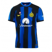 Inter Milan Home Stadium Replica Jersey 2023-24 Short Sleeves