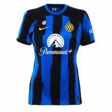 Inter Milan Home Stadium Replica Jersey Women 2023-24 Short Sleeves