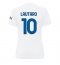 Inter Milan Lautaro Martinez #10 Away Stadium Replica Jersey Women 2023-24 Short Sleeves