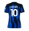 Inter Milan Lautaro Martinez #10 Home Stadium Replica Jersey Women 2023-24 Short Sleeves