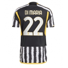 Juventus Angel Di Maria #22 Home Stadium Replica Jersey 2023-24 Short Sleeves