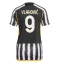 Juventus Dusan Vlahovic #9 Home Stadium Replica Jersey Women 2023-24 Short Sleeves