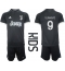 Juventus Dusan Vlahovic #9 Third Stadium Replica Jersey Kids 2023-24 Short Sleeves (+ pants)