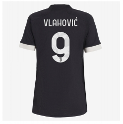 Juventus Dusan Vlahovic #9 Third Stadium Replica Jersey Women 2023-24 Short Sleeves