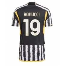 Juventus Leonardo Bonucci #19 Home Stadium Replica Jersey 2023-24 Short Sleeves