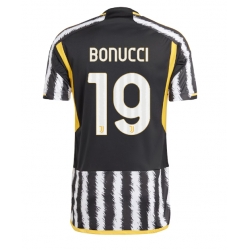 Juventus Leonardo Bonucci #19 Home Stadium Replica Jersey 2023-24 Short Sleeves